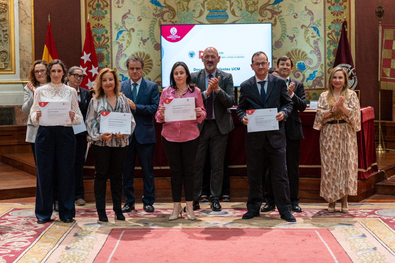 La Prof.ª Noelia Morán galardonada por la Universidad Complutense con un Diploma de Excelencia Docente